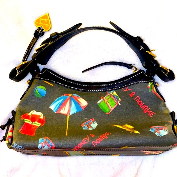 Rare Dooney and Bourke Mini East/West Slouch - Picture 1 of 9